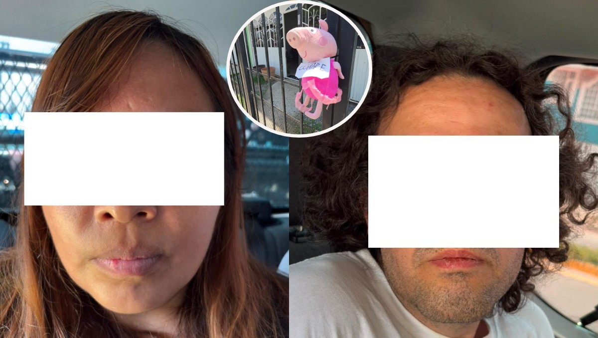 La pareja fue detenida en la colonia Arrayanes. (Cortesía Policía de Guadalajara)