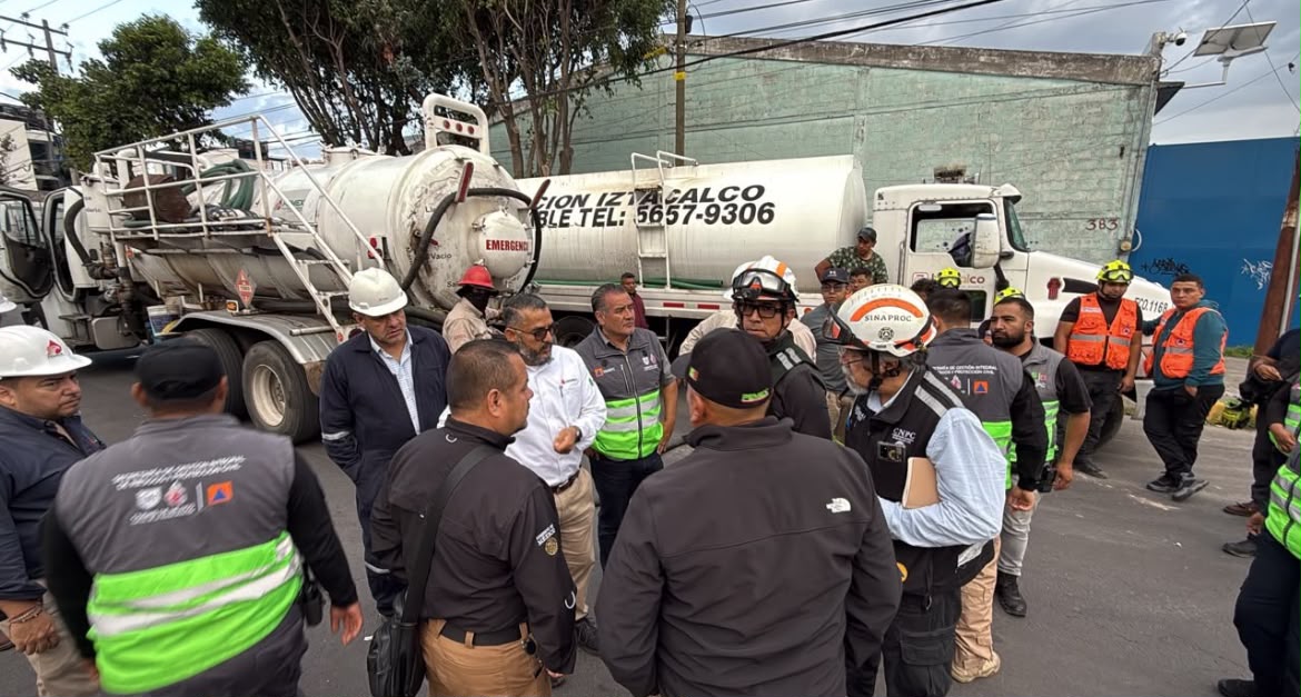 Se realizaron trabajos de protección en la zona. (Foto: @CNPC_MX)