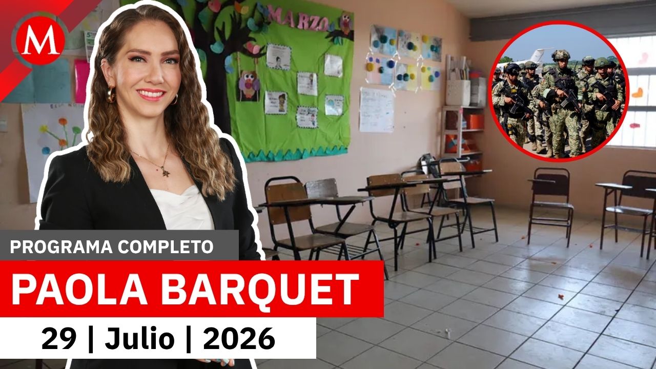 SEP cerrará todas las escuelas militarizadas del país | Paola Barquet, 29 de julio de 2026