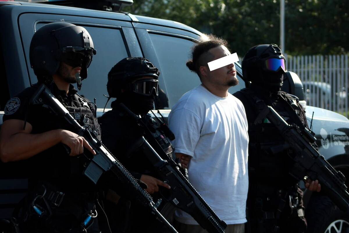 El sujeto fue detenido en un parque del municipio de Ocotlán. (Cortesía Policía de Jalisco)