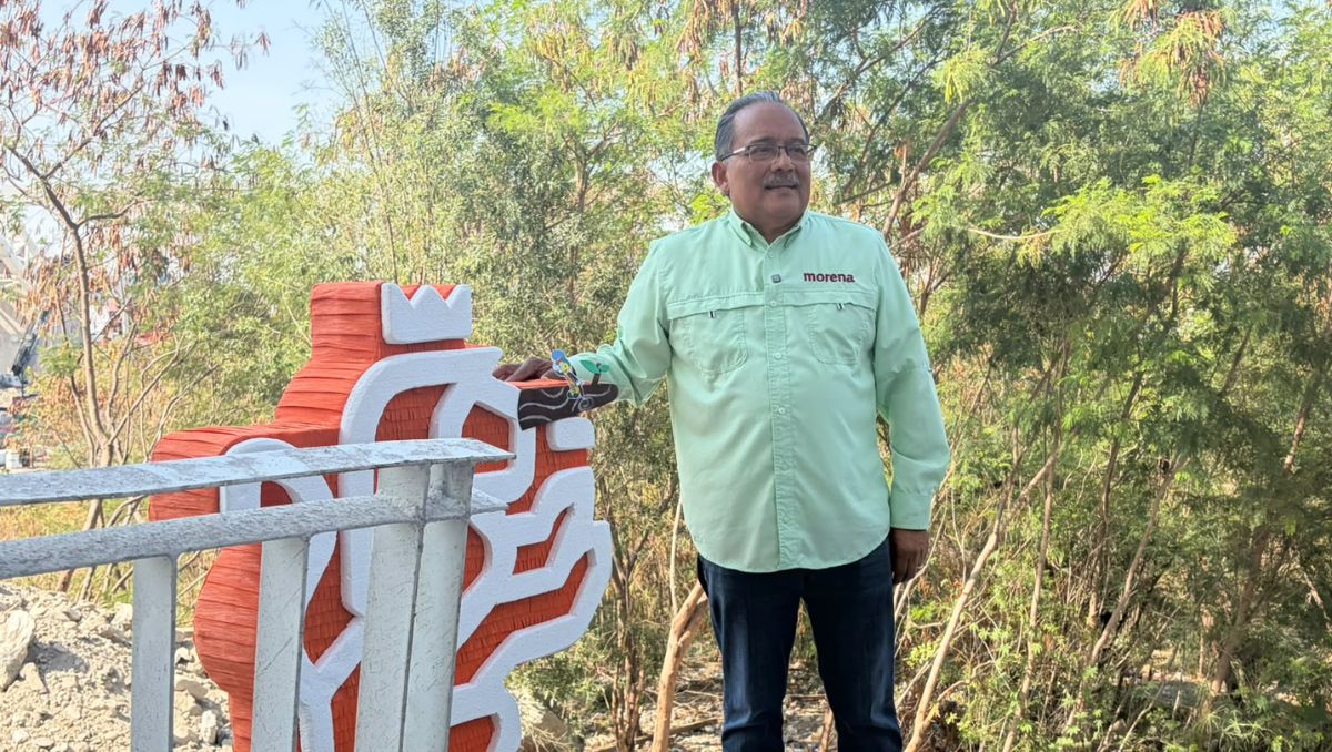 Andrés Mijes señaló que la obra del Puente de la Virgen tiene un precio alzado. | Gabriela Garza