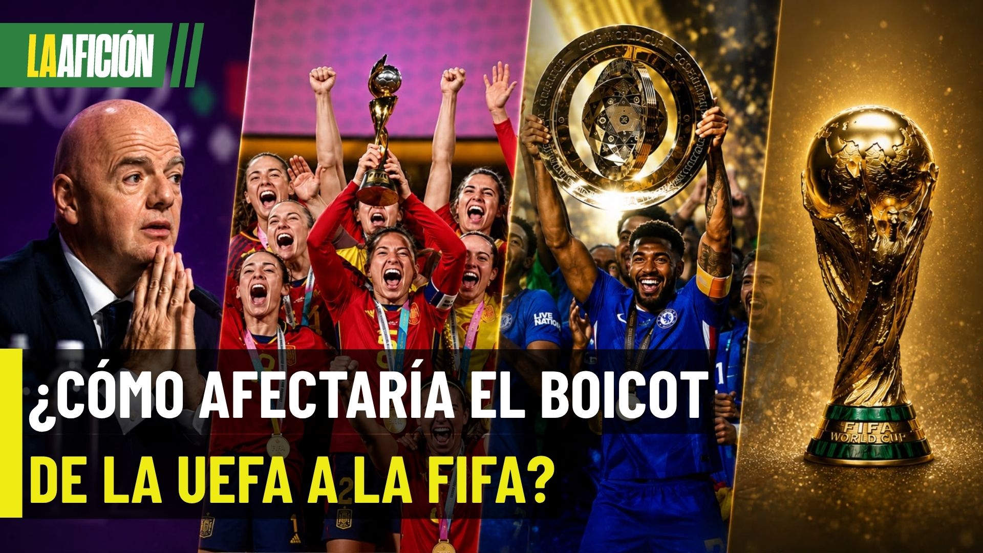 ¡Caos total! Los torneos que perdería la FIFA por el boicot de la UEFA