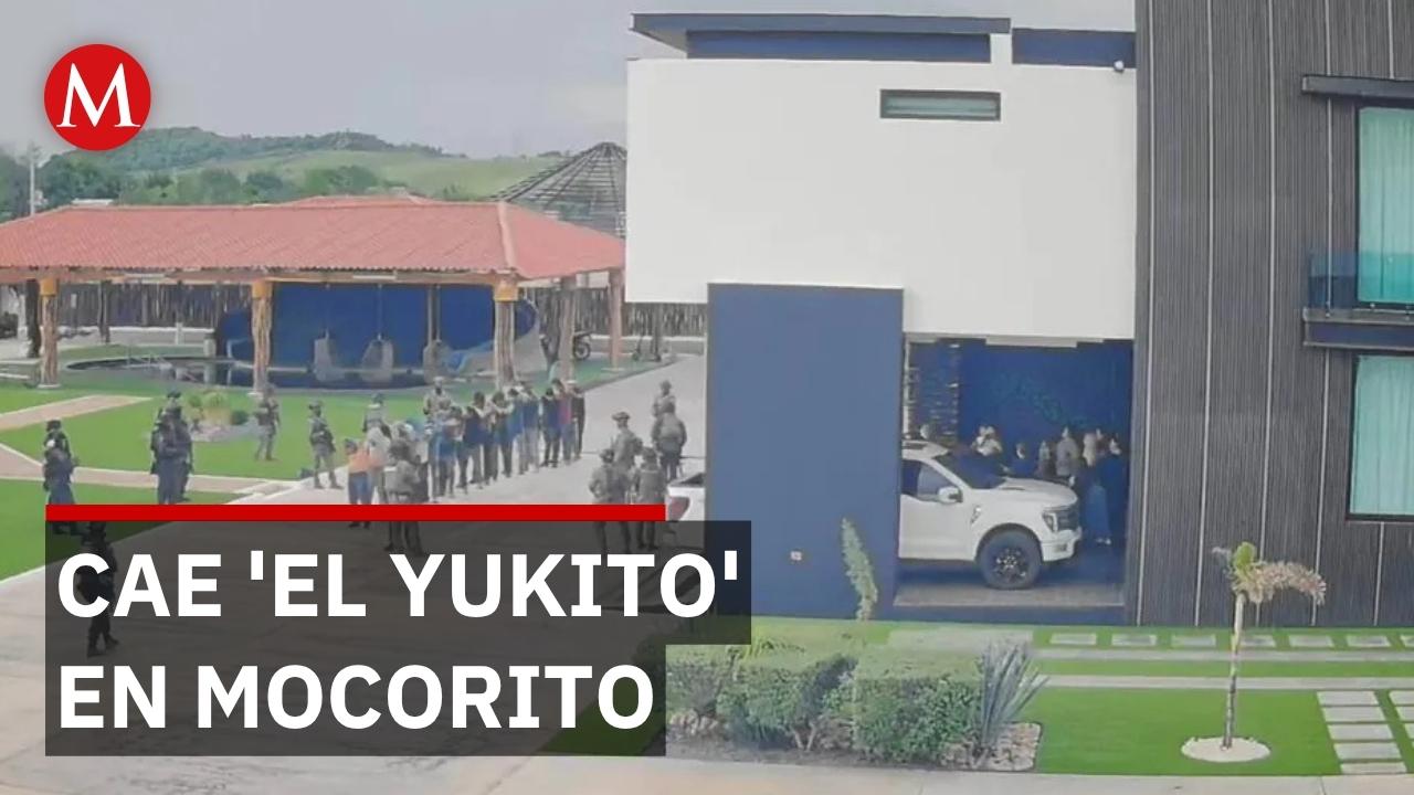 Capturan a 'El Yukito' tras operativo con helicópteros Black Hawk en Sinaloa