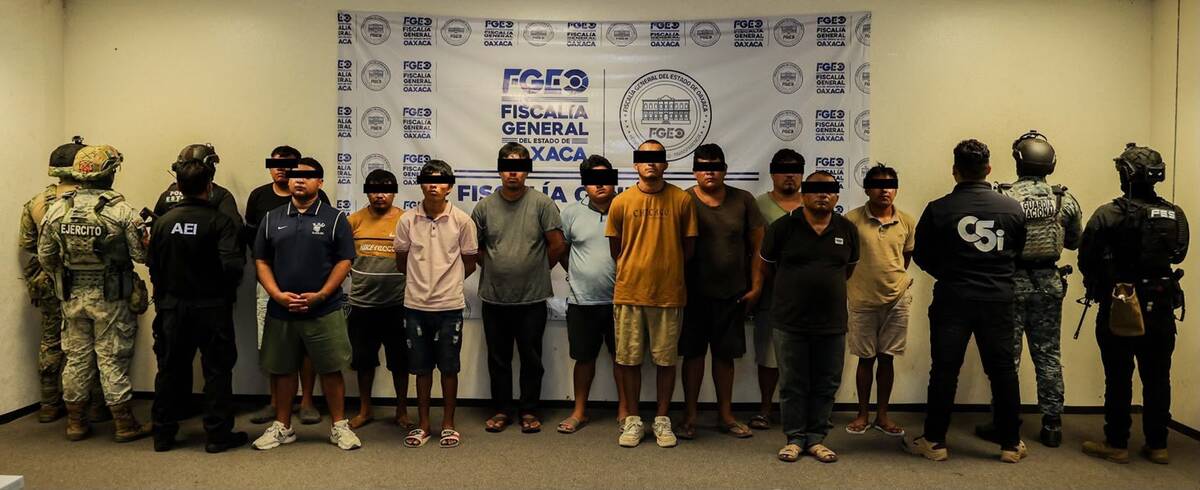 Desarticulan células de extorsión en Juchitán, Oaxaca; hay 11 detenidos