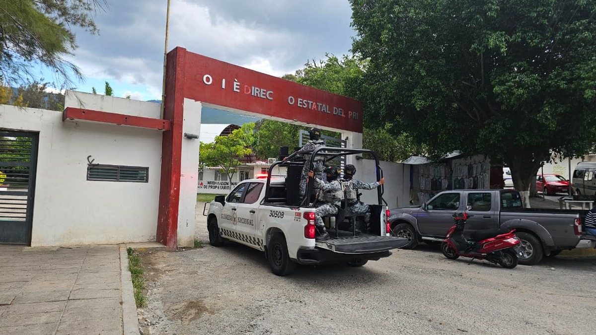 El dirigente estatal del PRI en Guerrero, Alejandro Bravo Abarca, confirmó el hallazgo de la granada. | Especial