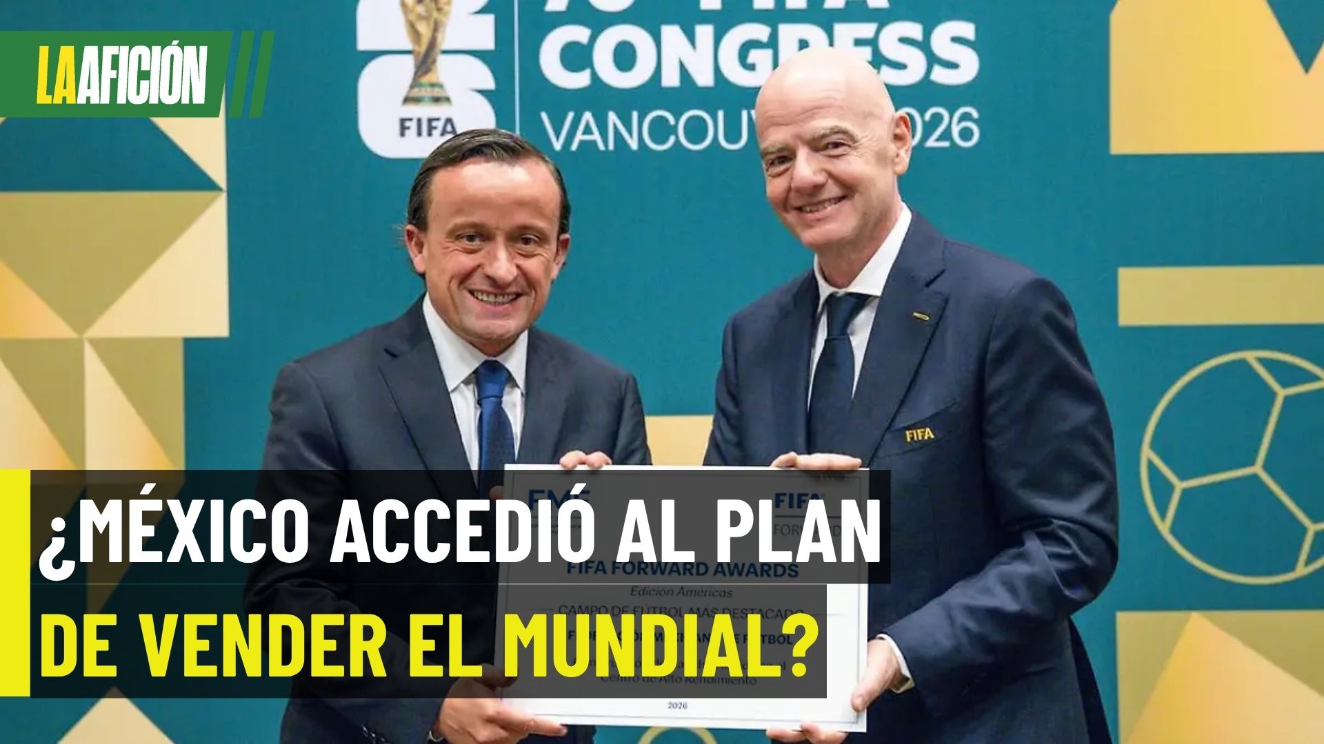 Federación Mexicana de Futbol analizará el proyecto de la FIFA, pese al rechazo de Concacaf