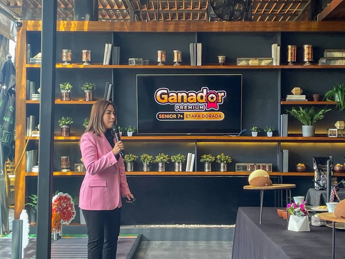 Ganador presentó en México su nueva apuesta para el mercado de alimento funcional para perros mayores. |Foto: Especial