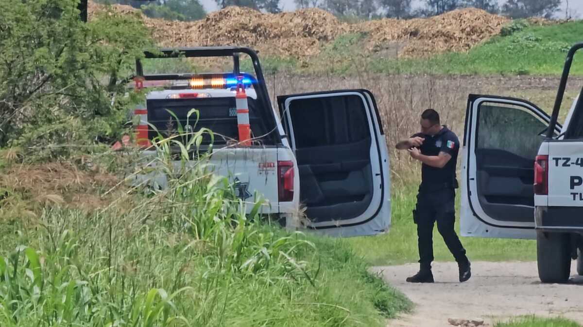 El hallazgo ocurrió en una brecha en la colonia Villa Fontana Aqua. (Juan Carlos Munguía)