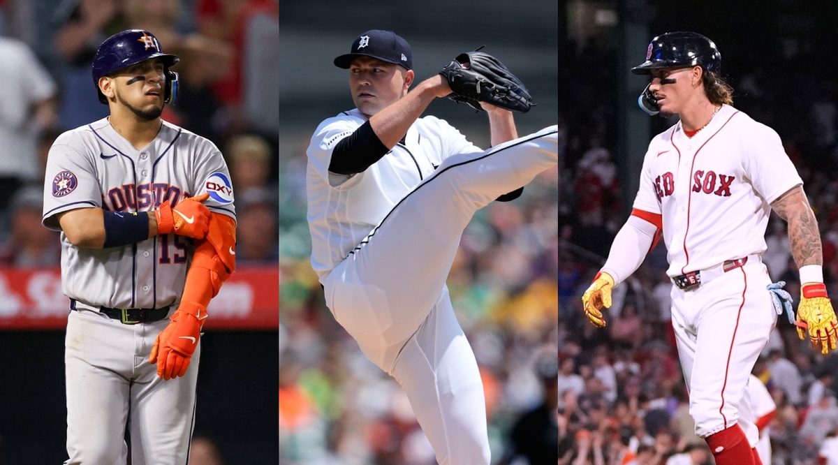 Isaac Paredes, Tarik Skubal y Jarren Durán podrían ser cambiados (AFP/AP)