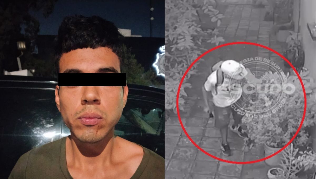 El joven detenido fue identificado como Pedro 'N', de 24 años de edad. | Especial