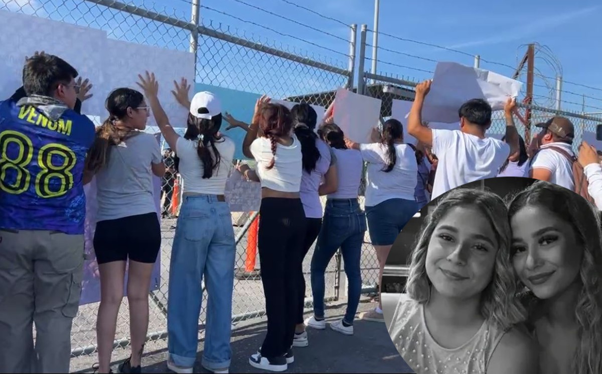 Manifestantes bloquean puente Los Indios por el asesinato de "Las Cuatas". | Foto: Redes sociales