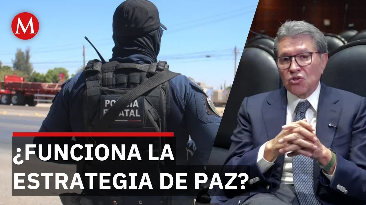 Mil detenidos y 100 bandas desarticuladas en estrategia de seguridad de Sheinbaum