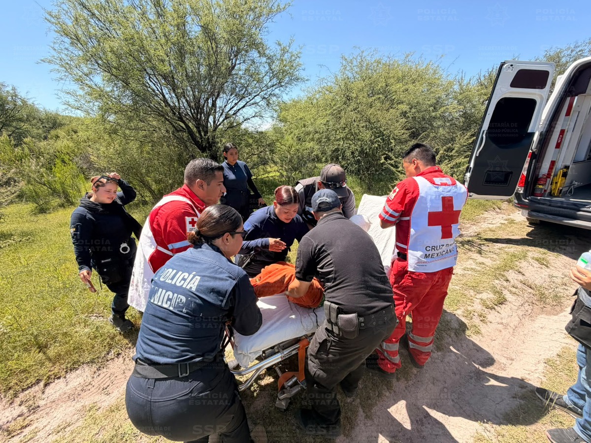 Una persona que cabalgaba observó al hombre tirado en un camino de terracería. | Cortesía Policía Estatal