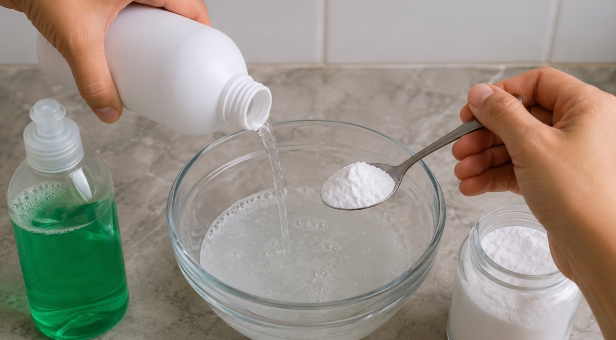 Receta para limpiar manchas difíciles en casa. | IA
