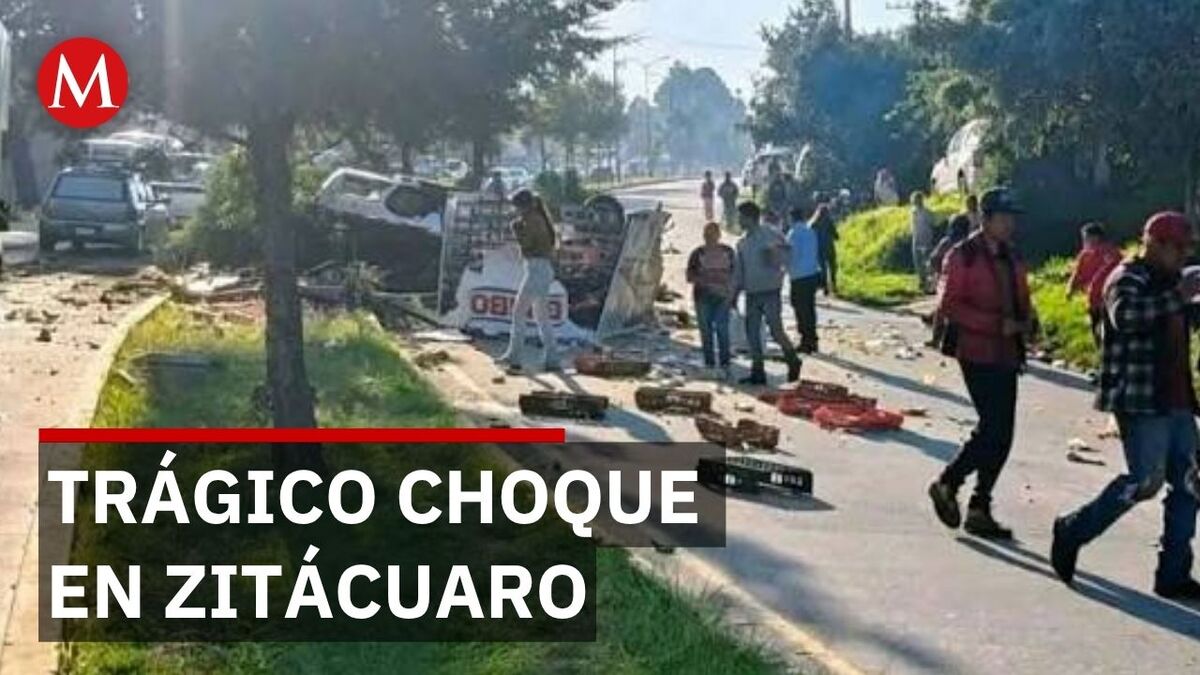 Camión sin frenos se estrella contra vivienda en Michoacán: 1 muerto y 2 heridos