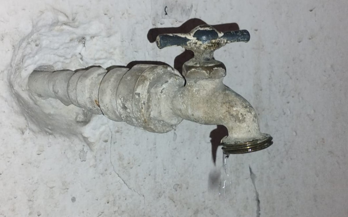 Corte de agua en Tampico. | Sergio S.