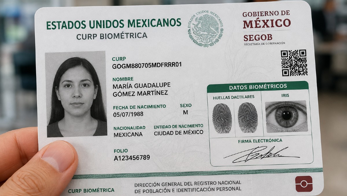 Los datos del registro de la CURP biométrica son enviados a tu correo electrónico | IA Discover