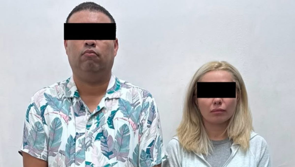 El hombre y la mujer fueron puestos a disposición del Ministerio Público. | Especial