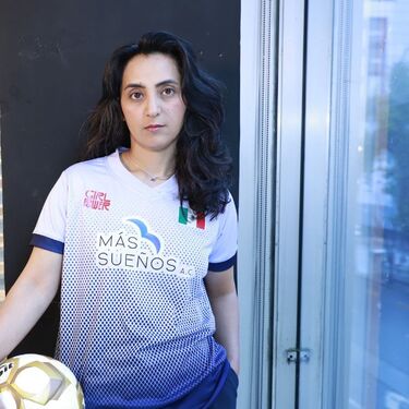 Khalida Popal, primera capitana de la selección femenina de Afganistán