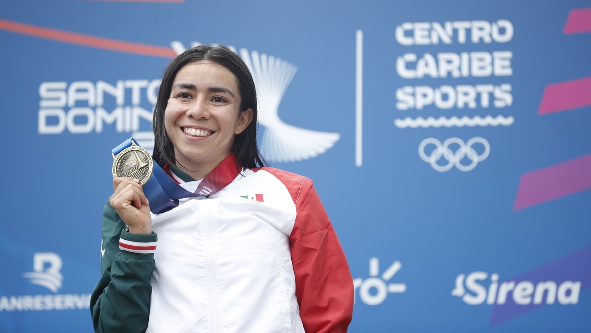 María José Alcalá destaca haber superado las 100 medallas de oro en los Centroamericanos (EFE)