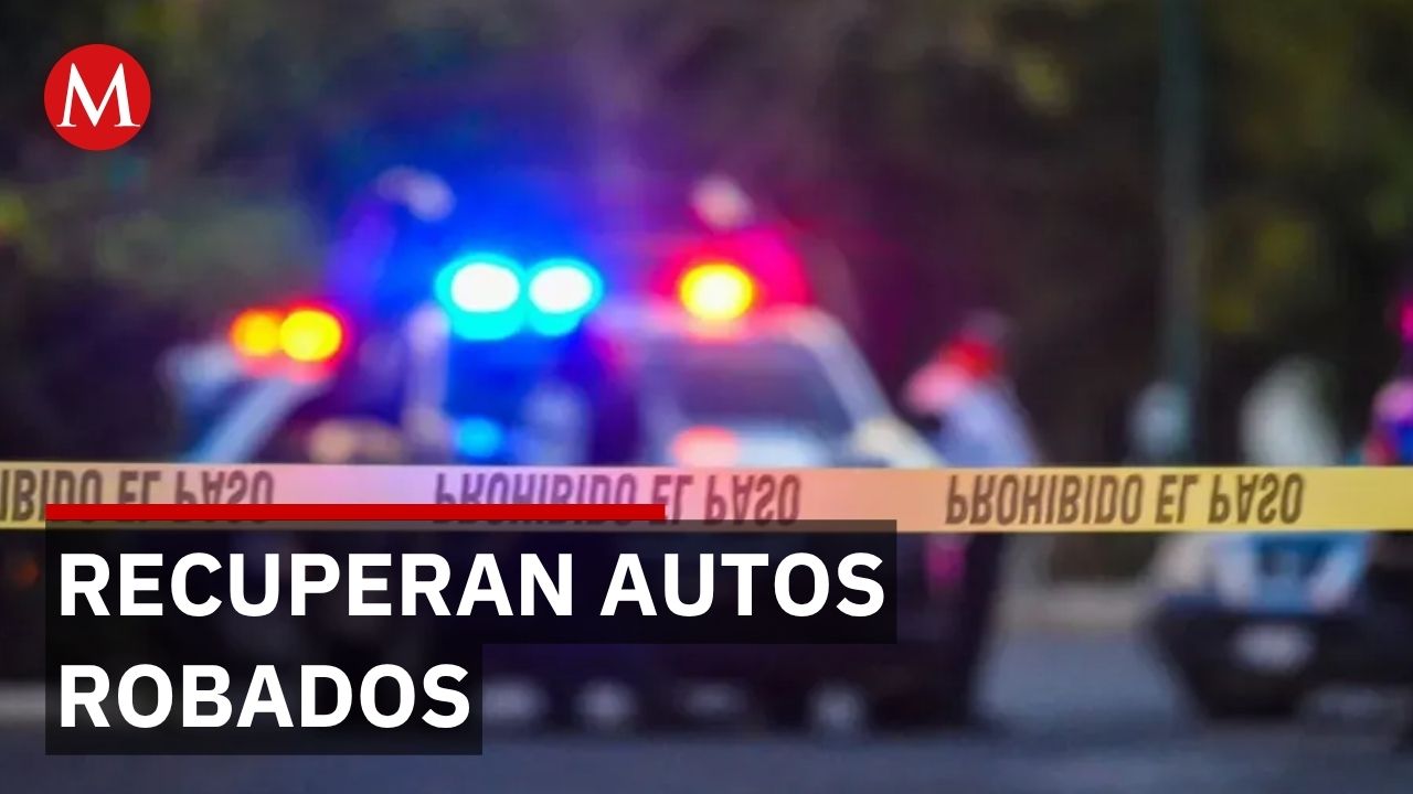 Operativo en Tulancingo recupera vehículos robados que podrían ser el tuyo