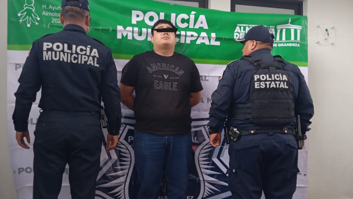 Policías de Almoloya de Juárez capturaron a Juan de Jesús 'N', señalado por el feminicidio de una conductora. | Especial