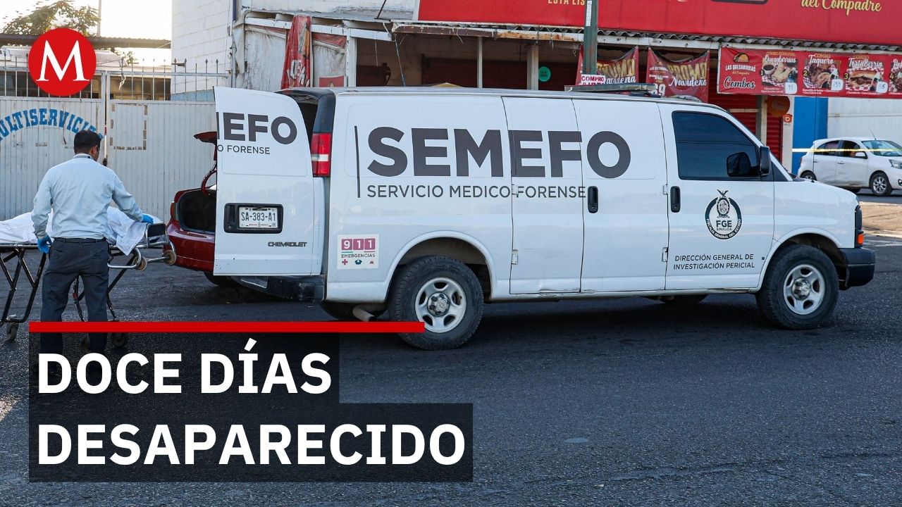 Tras 12 días de búsqueda, identifican a joven desaparecido en Sinaloa