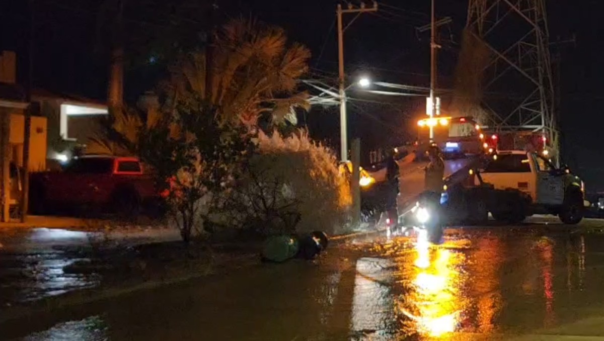 Choque contra acueducto provoca fuga en San José del Cabo, BCS