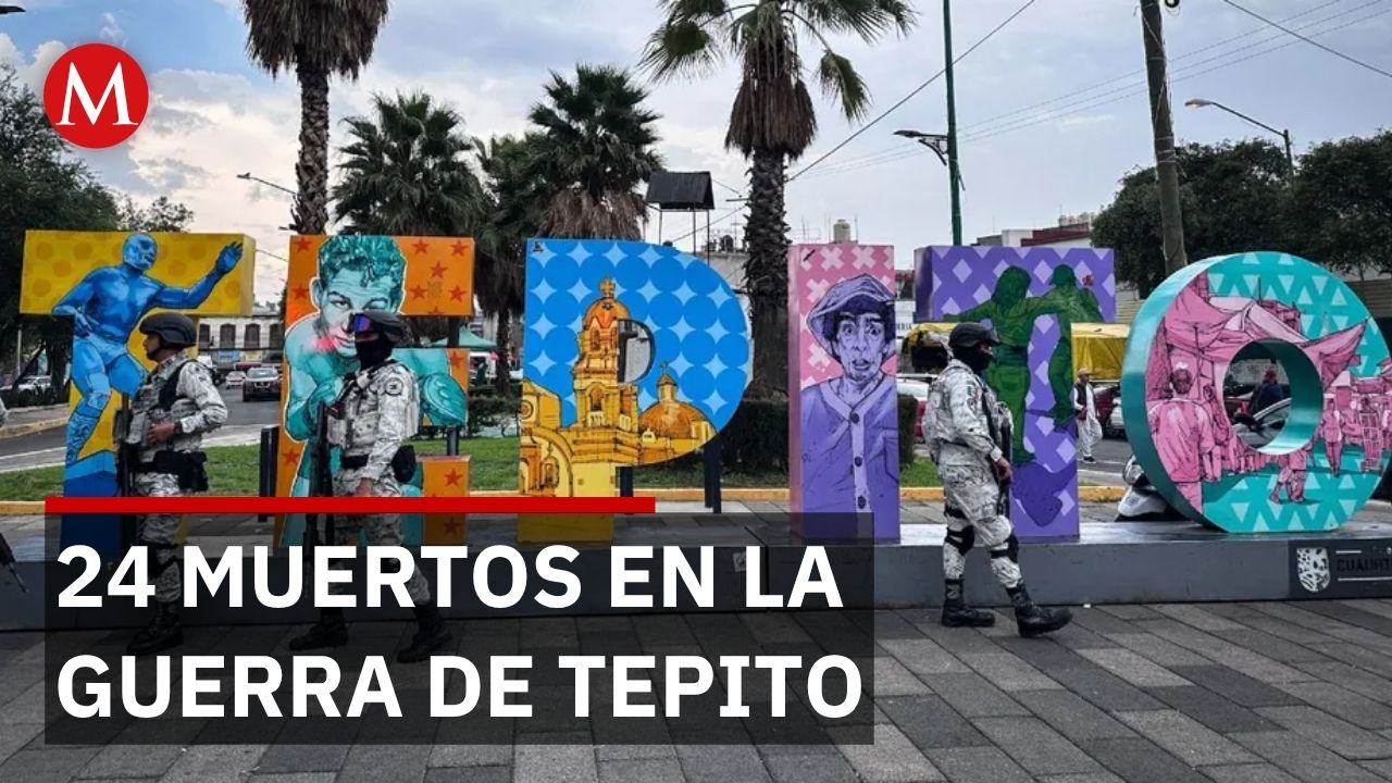 Guerra en Tepito deja 24 muertos en lo que va del año entre grupos criminales rivales