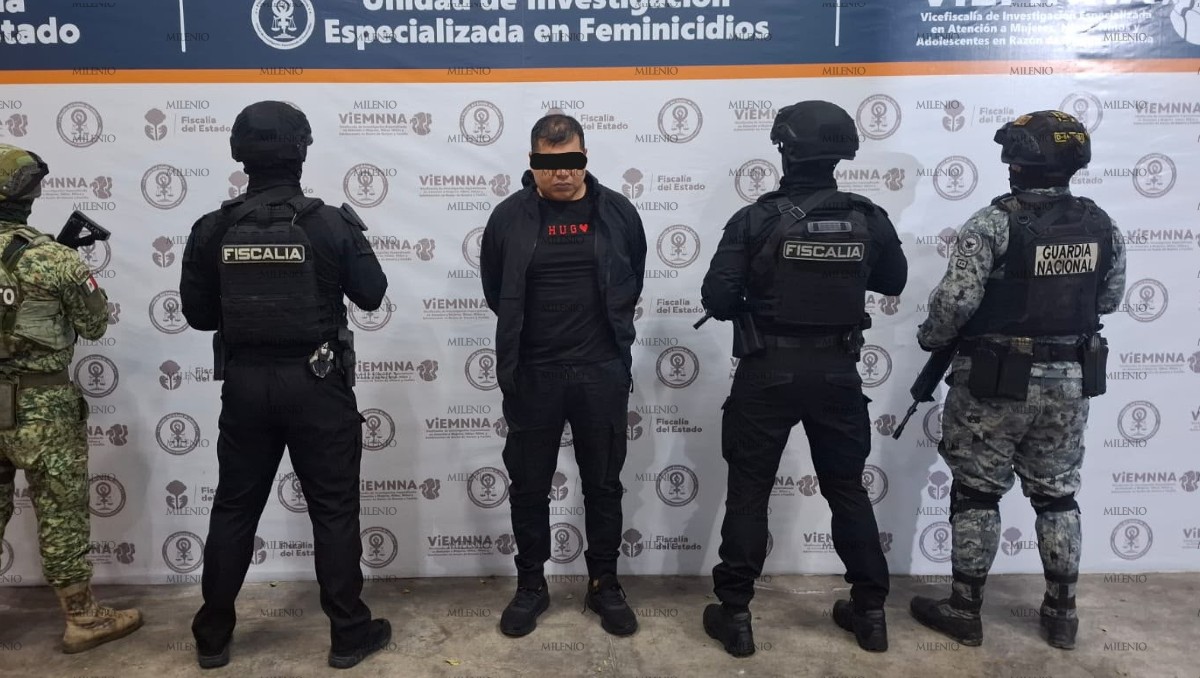 Iván Martín ‘N’, implicado en el asesinato de Valeria Márquez, fue aprehendido tras un cateo en Zapopan, Jalisco. | Foto: Josefina Ruiz