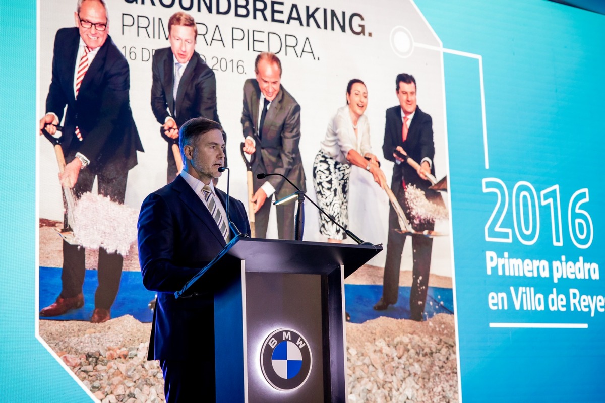 Klaus von Moltke, presidente y CEO BMW Group Planta SLP. | Foto: Especial.