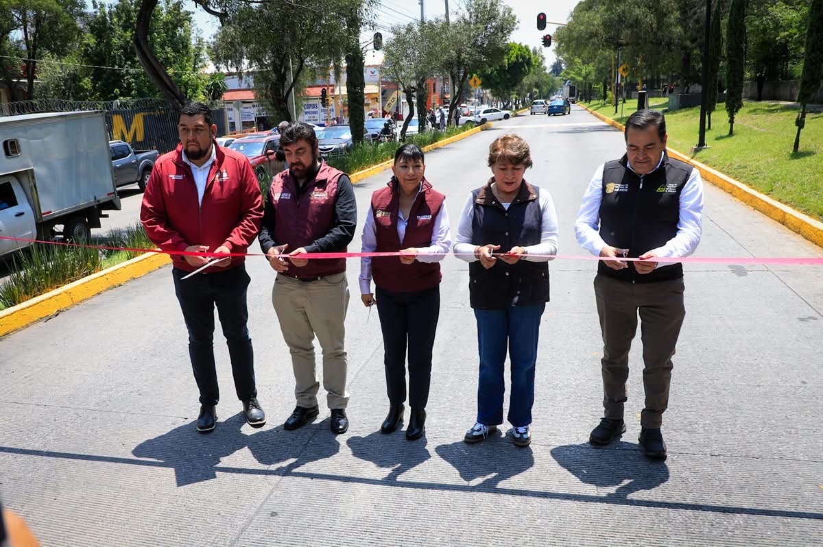 Con 80 luminarias LED, nuevos andadores y accesos universales, el Sendero Seguro busca beneficiar a la población de Naucalpan | Especial