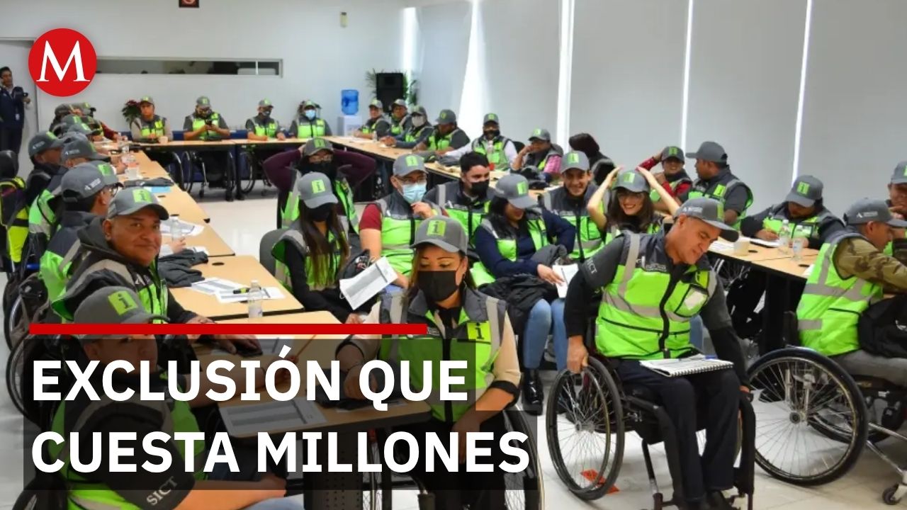 México pierde 251 mil millones anuales por exclusión laboral de personas con discapacidad