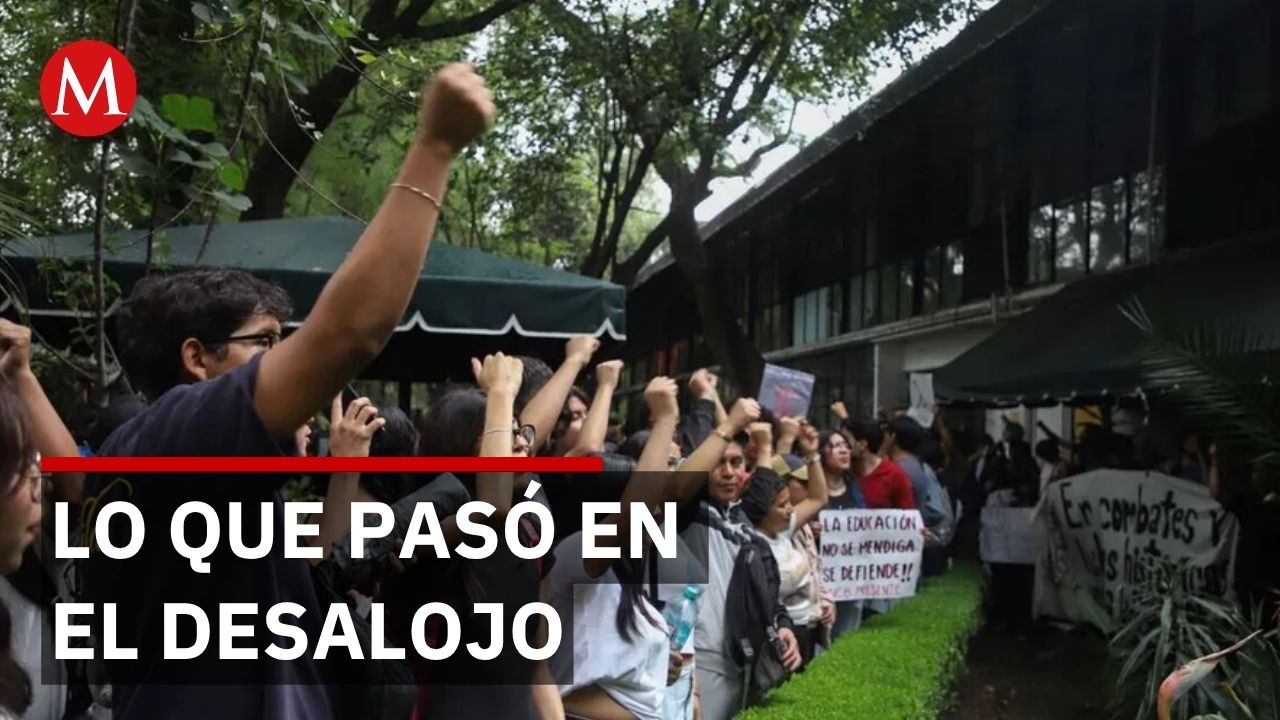 Personal sin identificación oficial participó en desalojo de Canal 11, según estudiantes