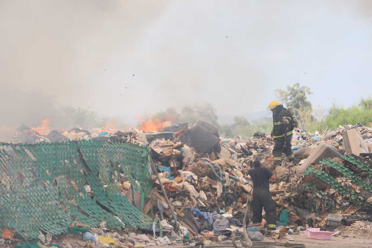 Protección Civil atribuye la mayoría de los siniestros a personas que prenden fuego a la basura en terrenos desocupados.| Verónica Rivera.