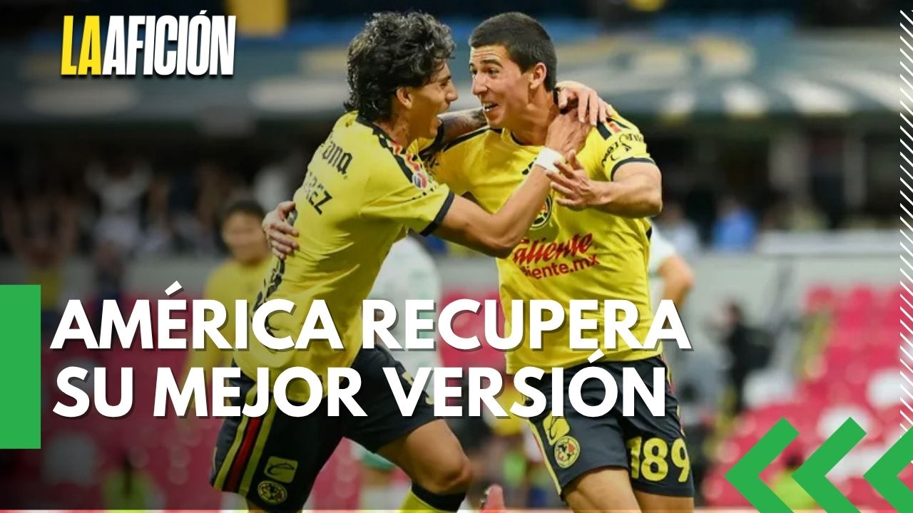 América golea a Santos y toma el liderato del Apertura 2026