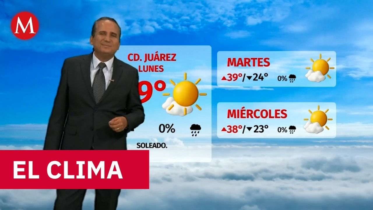 Clima de hoy lunes 3 de agosto de 2026 | Pronóstico con Abimael Salas