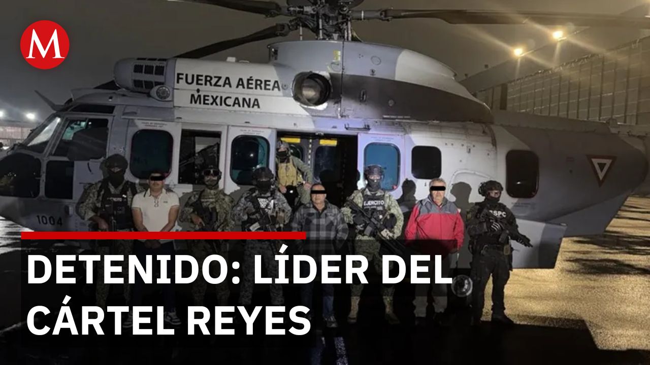 Detienen a 'El Poncho', líder del cártel de Los Reyes, reclutador de exmilitares colombianos