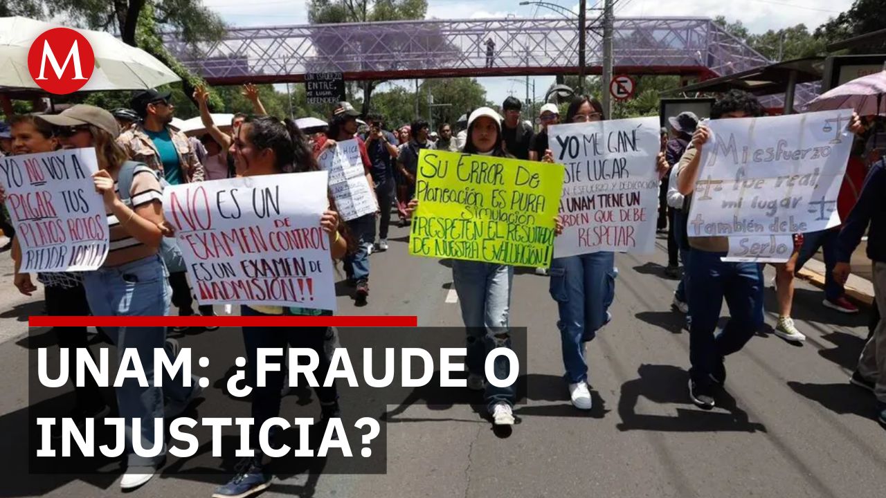 Estudiantes admitidos por fraude en UNAM ahora enfrentan acusación de tramposos