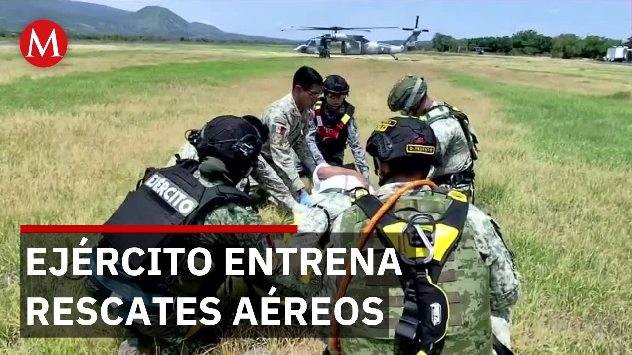 Fuerzas especiales del ejército entrenan evacuaciones médicas en 3 semanas para salvar vidas