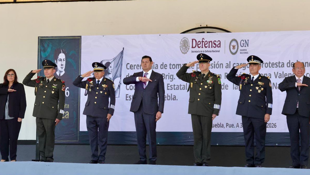 Gobierno de Puebla refuerza coordinación estratégica con Guardia Nacional | Cortesía