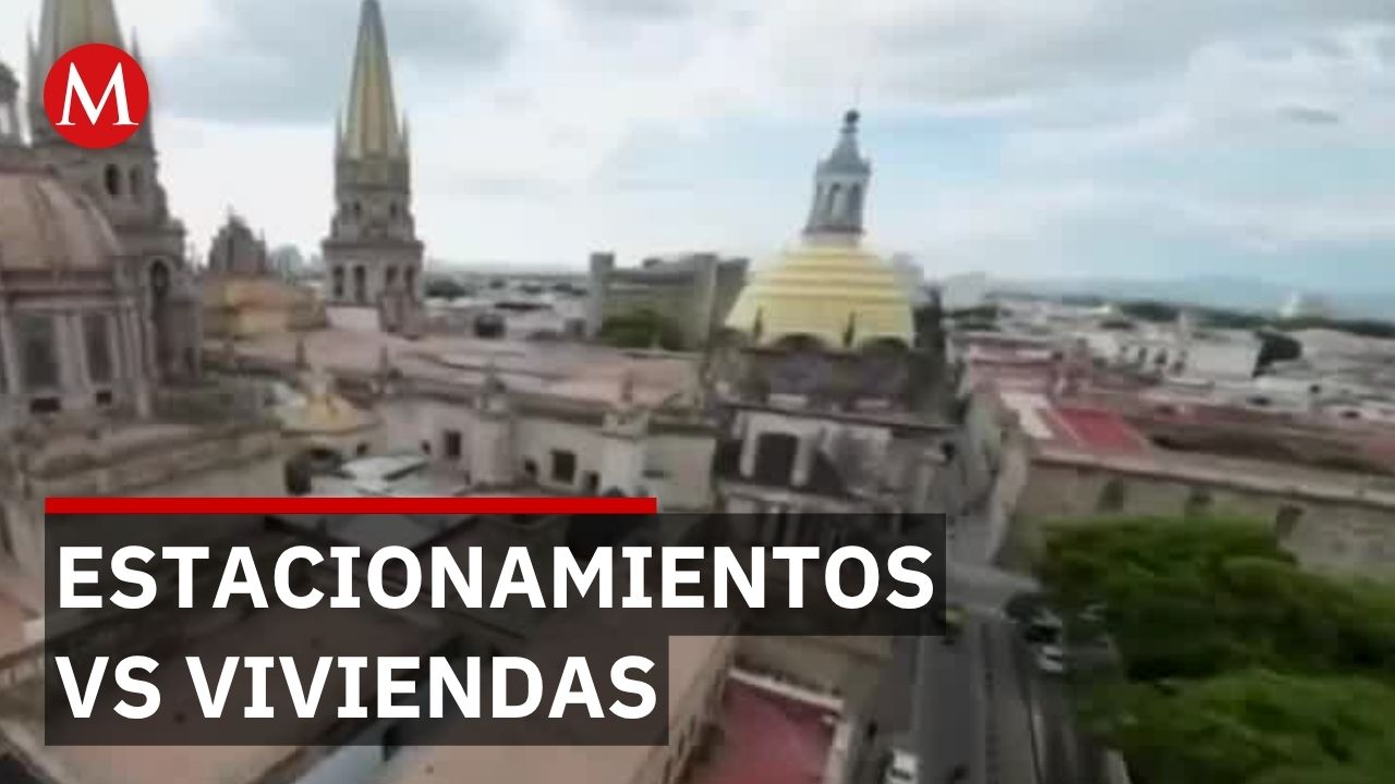 Guadalajara: 218 estacionamientos ocupan 26 hectáreas mientras hay crisis de vivienda