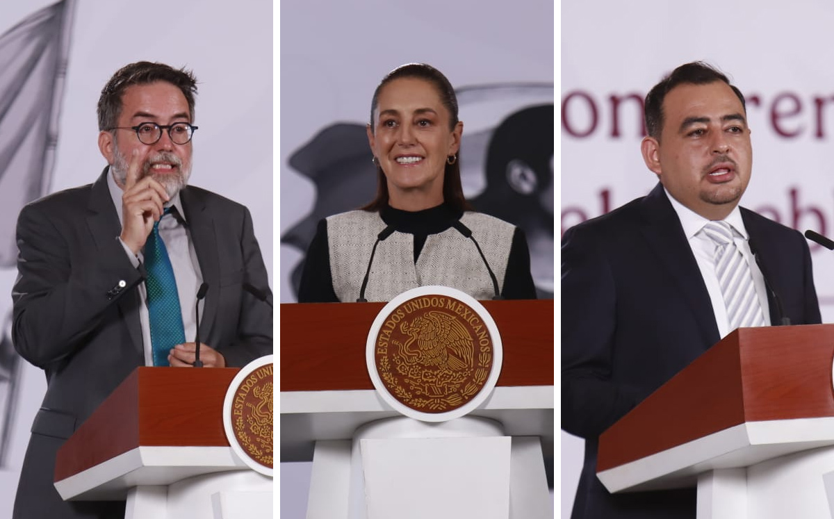 La Mañanera del Pueblo de Claudia Sheinbaum. | Juan Carlos Bautista