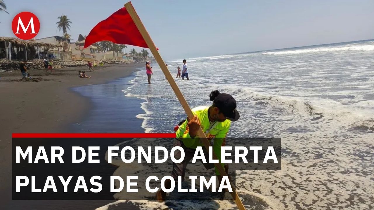 Mar de fondo enciende alertas en Colima tras la afectación de varios inmuebles