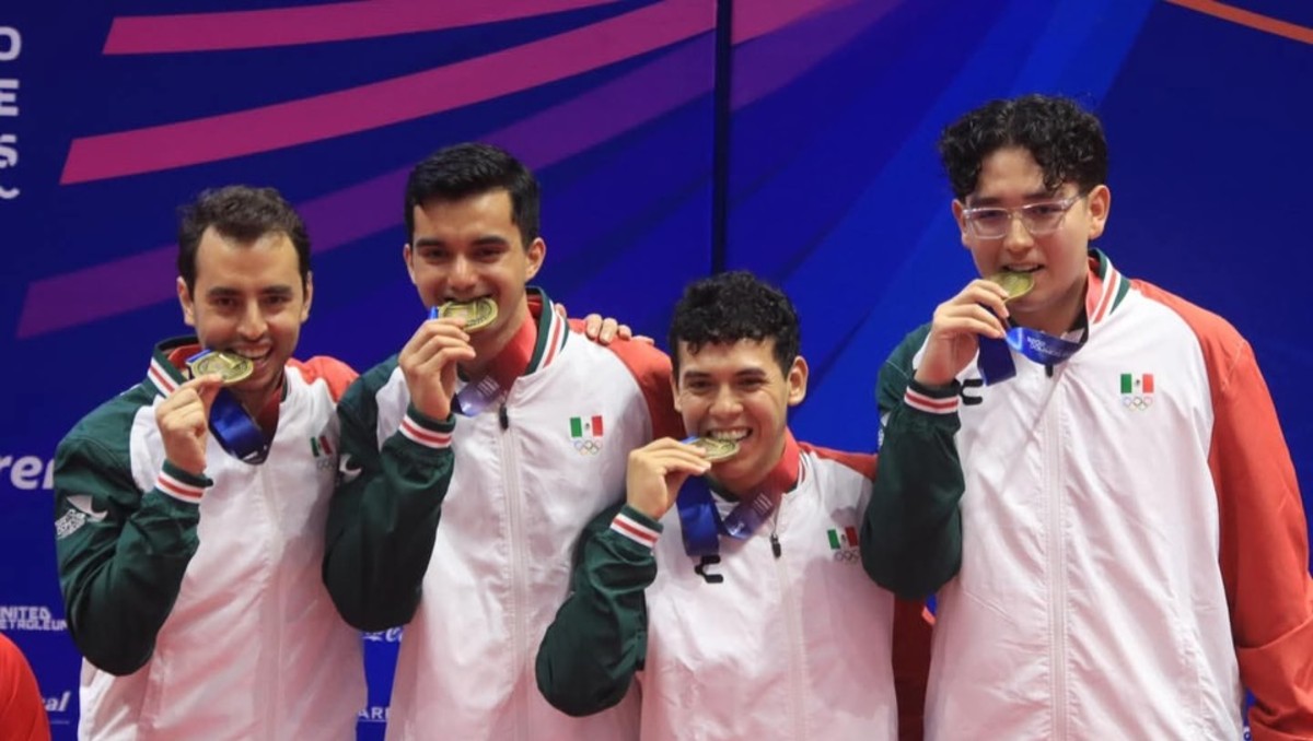 Marcos Madrid comanda al equipo de tenis de mesa para ganar el oro en los Juegos Centroamericanos 2026 (Instagram @marcosmadrid_tt)