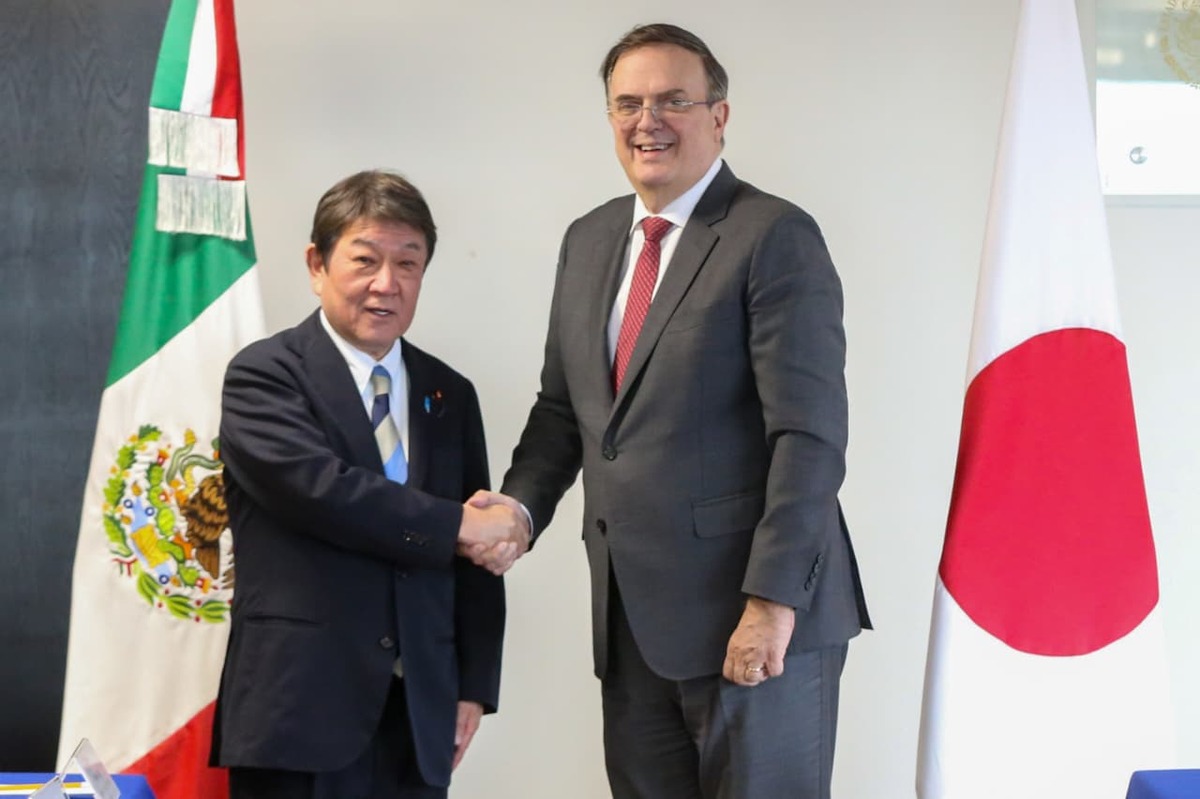 El ministro de Japón ve a México como socio estratégico global para la nación japonesa. | Foto: Especial