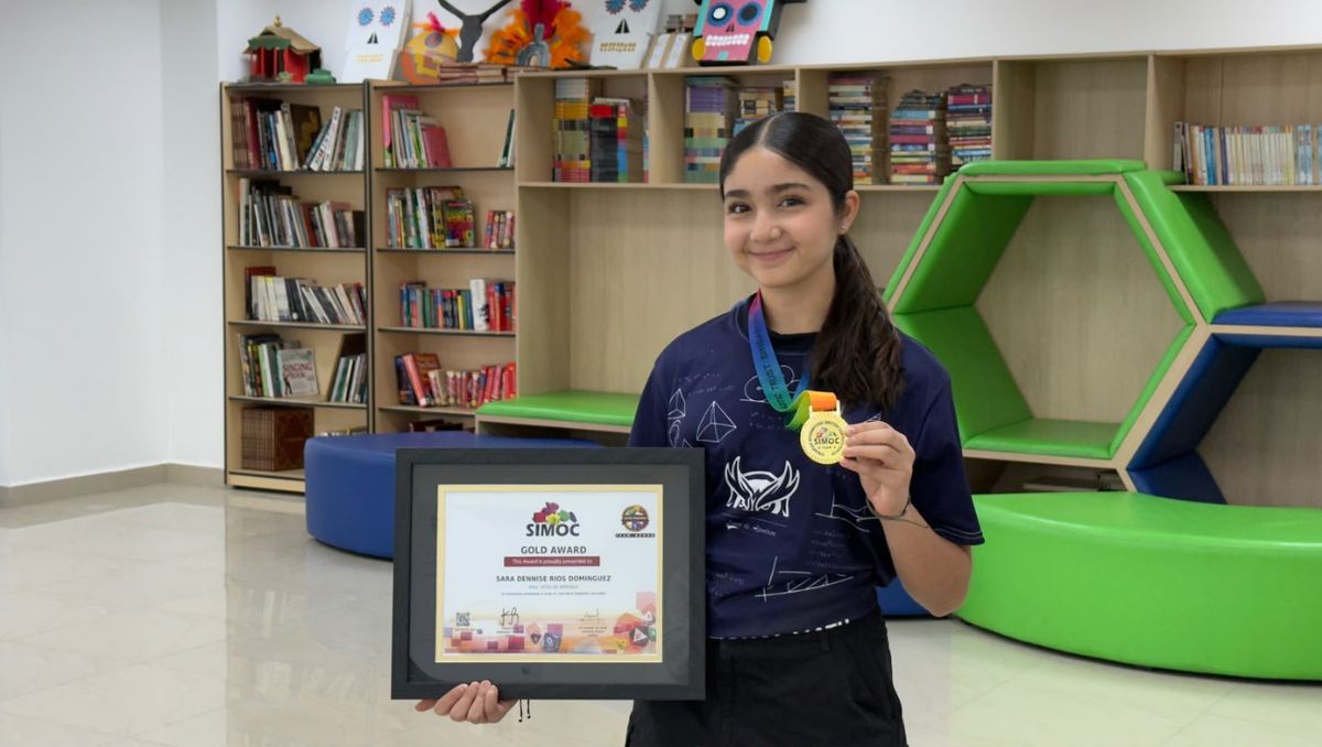 Sara Denisse viajó desde México a Singapur para la competencia nacional. | Víctor González