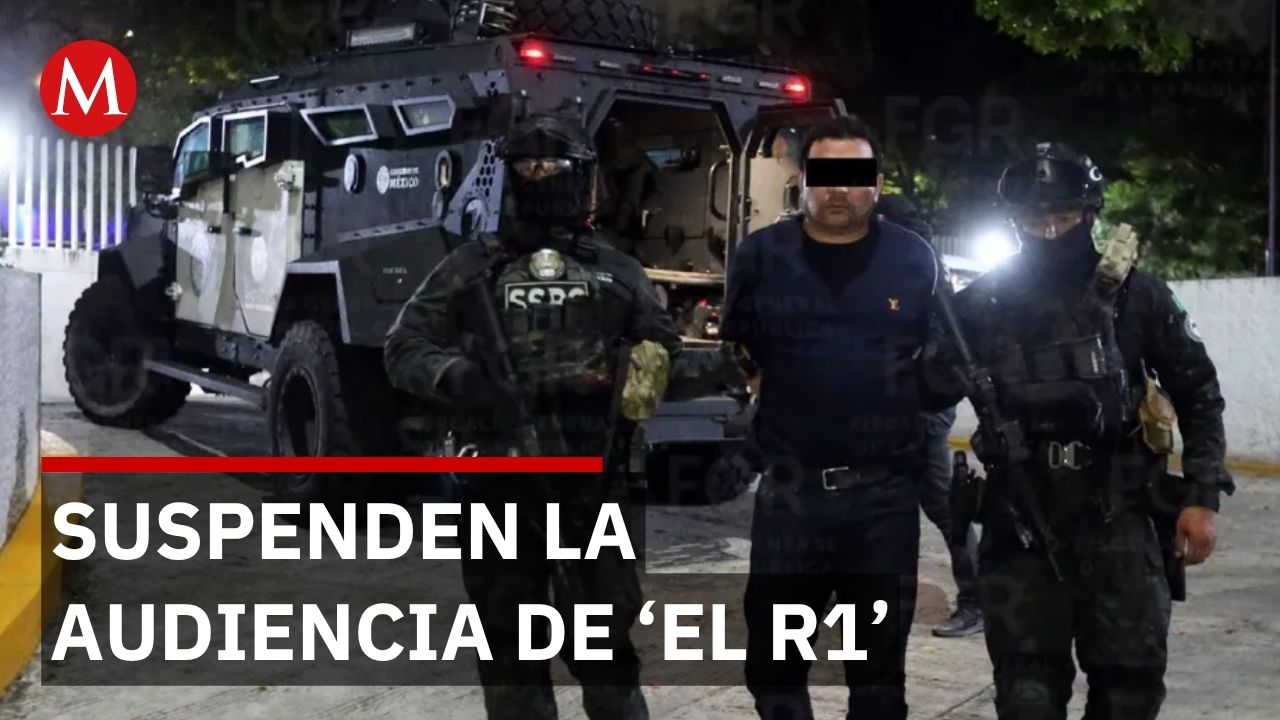 Suspenden audiencia de 'El R1', acusado de matar al alcalde Manzo en Uruapan