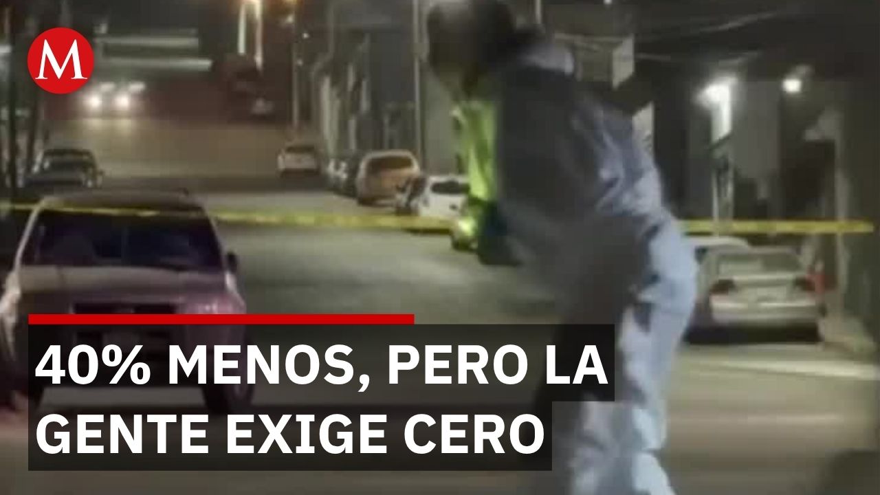 Tijuana reduce homicidios 40% pero la gente exige que sean cero