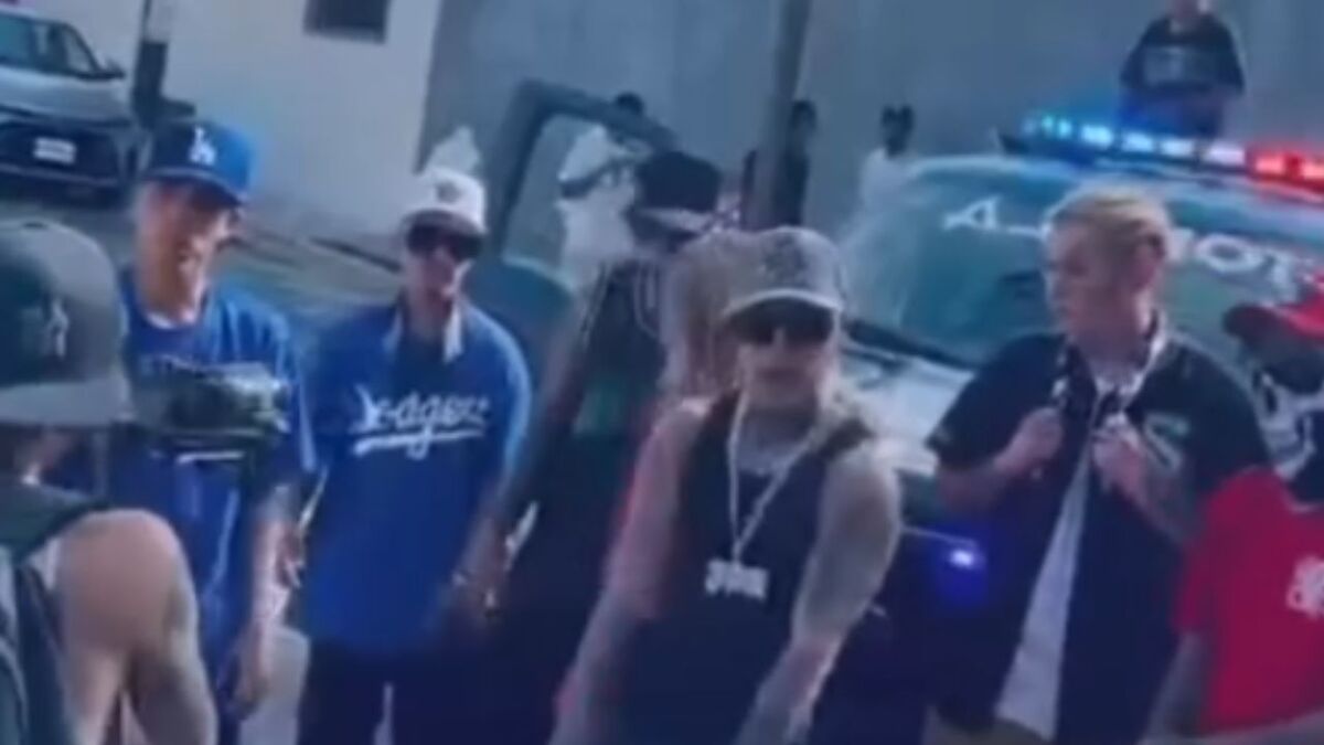 Tonalá investiga uso de patrulla municipal en video de rap (Cortesía X)